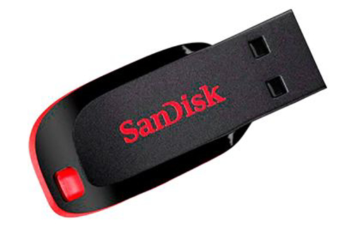 תמונה של דיסק און קי 64 SanDisk Cruzer Blade - 64GB