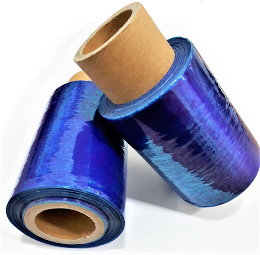 תמונה של גליל ניילון מיני סטרץ 10 ס"מ רוחב - לפלף - כחול