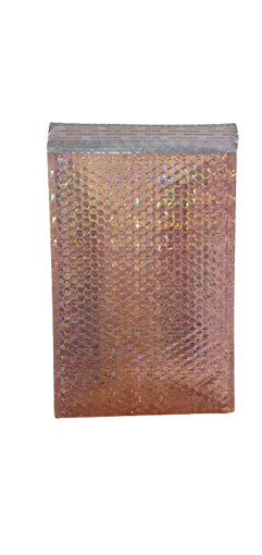 תמונה של מעטפות אלומיניום בצבע ורוד לייזר, מרופדות בניילון בועות גודל  G 250/345