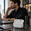 אוזניות TSW אלחוטיות BeeTech Future עם מסך מגע